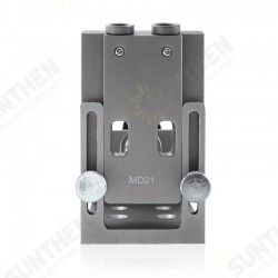 MD21 Aluminum Alloy Pocket Hole Jig Kit With 9mm Step Drill Bit Wood Doweling jig Drilling Hole Guide Locator Tools For Carpentry MD21 Aluminum Alloy Pocket Hole Jig Kit With 9mm Step Drill Bit Wood Doweling jig Drilling Hole Guide Locator Tools For Carpentry