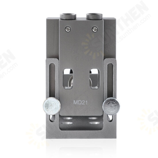 MD21 Aluminum Alloy Pocket Hole Jig Kit With 9mm Step Drill Bit Wood Doweling jig Drilling Hole Guide Locator Tools For Carpentry MD21 Aluminum Alloy Pocket Hole Jig Kit With 9mm Step Drill Bit Wood Doweling jig Drilling Hole Guide Locator Tools For Carpentry
