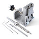 MD21 Aluminum Alloy Pocket Hole Jig Kit With 9mm Step Drill Bit Wood Doweling jig Drilling Hole Guide Locator Tools For Carpentry MD21 Aluminum Alloy Pocket Hole Jig Kit With 9mm Step Drill Bit Wood Doweling jig Drilling Hole Guide Locator Tools For Carpentry