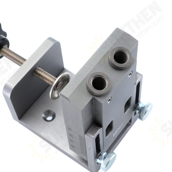 MD21 Aluminum Alloy Pocket Hole Jig Kit With 9mm Step Drill Bit Wood Doweling jig Drilling Hole Guide Locator Tools For Carpentry MD21 Aluminum Alloy Pocket Hole Jig Kit With 9mm Step Drill Bit Wood Doweling jig Drilling Hole Guide Locator Tools For Carpentry
