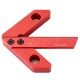 YX-1/YX-2 Woodworking Aluminum Alloy Center Scriber Finder with Metric Scale Line Caliber Ruler Wood Measuring Scribe Tool