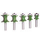 5pcs 8mm Shank Round Over Router Bit 1/4 to 5/8 Inch Woodworking Edging Router Chisel Groove Cutter 5pcs 8mm Shank Round Over Router Bit 1/4 to 5/8 Inch Woodworking Edging Router Chisel Groove Cutter