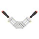 Double Handle Woodworking Clamp 90 Degree Right Angle Clip Woodworking Jig Quick Corner Clamp with TPR Handle Double Handle Woodworking Clamp 90 Degree Right Angle Clip Woodworking Jig Quick Corner Clamp with TPR Handle