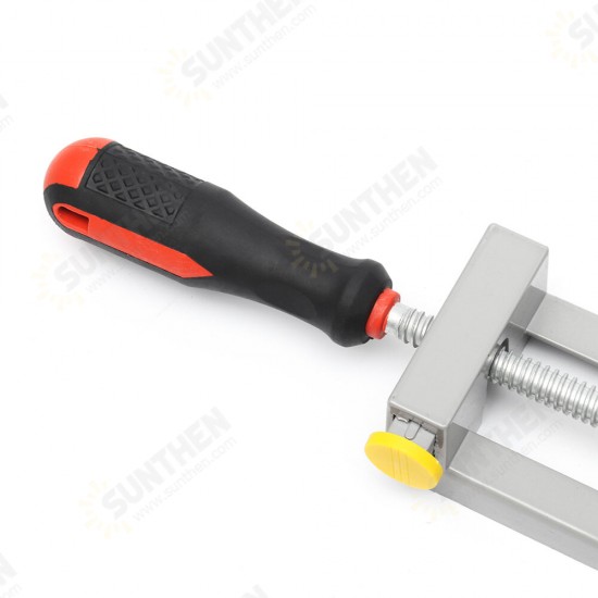 Double Handle Woodworking Clamp 90 Degree Right Angle Clip Woodworking Jig Quick Corner Clamp with TPR Handle Double Handle Woodworking Clamp 90 Degree Right Angle Clip Woodworking Jig Quick Corner Clamp with TPR Handle