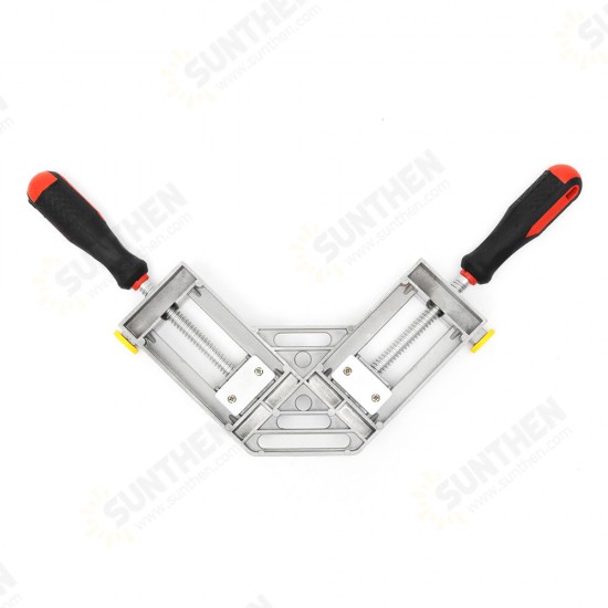 Double Handle Woodworking Clamp 90 Degree Right Angle Clip Woodworking Jig Quick Corner Clamp with TPR Handle Double Handle Woodworking Clamp 90 Degree Right Angle Clip Woodworking Jig Quick Corner Clamp with TPR Handle