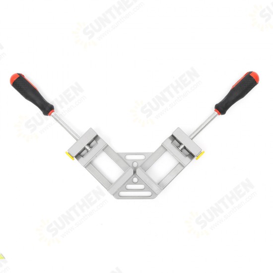 Double Handle Woodworking Clamp 90 Degree Right Angle Clip Woodworking Jig Quick Corner Clamp with TPR Handle Double Handle Woodworking Clamp 90 Degree Right Angle Clip Woodworking Jig Quick Corner Clamp with TPR Handle