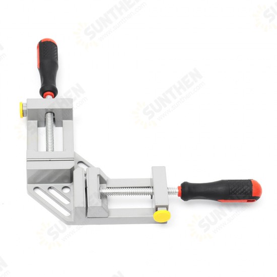 Double Handle Woodworking Clamp 90 Degree Right Angle Clip Woodworking Jig Quick Corner Clamp with TPR Handle Double Handle Woodworking Clamp 90 Degree Right Angle Clip Woodworking Jig Quick Corner Clamp with TPR Handle
