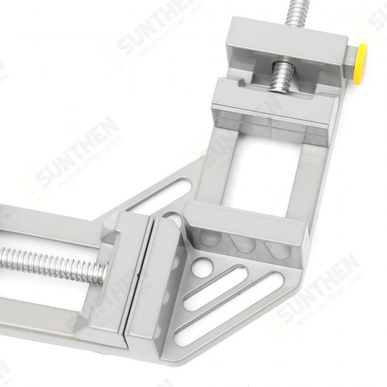Double Handle Woodworking Clamp 90 Degree Right Angle Clip Woodworking Jig Quick Corner Clamp with TPR Handle Double Handle Woodworking Clamp 90 Degree Right Angle Clip Woodworking Jig Quick Corner Clamp with TPR Handle