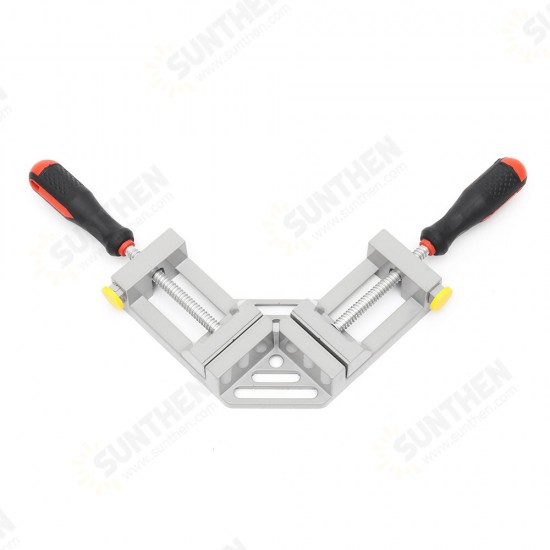 Double Handle Woodworking Clamp 90 Degree Right Angle Clip Woodworking Jig Quick Corner Clamp with TPR Handle Double Handle Woodworking Clamp 90 Degree Right Angle Clip Woodworking Jig Quick Corner Clamp with TPR Handle