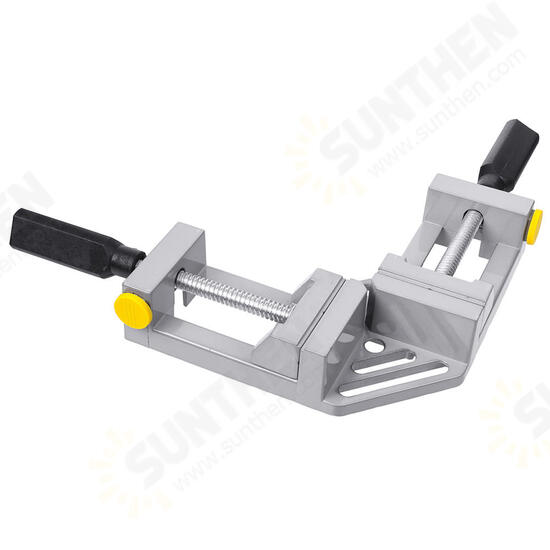 Double Handles 90 Degree Right Angle Clip Woodworking Jig Quick Corner Clamp Aluminum Double Handles 90 Degree Right Angle Clip Woodworking Jig Quick Corner Clamp Aluminum