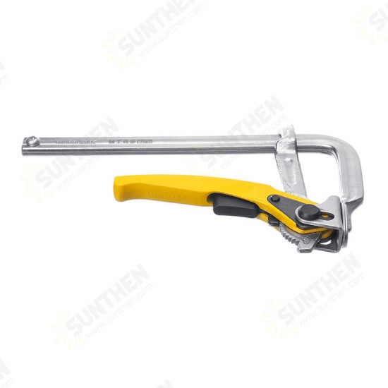 F Type Woodworking Clamp Tools Ratchet Wood Clip Carpentry Gadgets Adjustable DIY Clamp F Type Woodworking Clamp Tools Ratchet Wood Clip Carpentry Gadgets Adjustable DIY Clamp