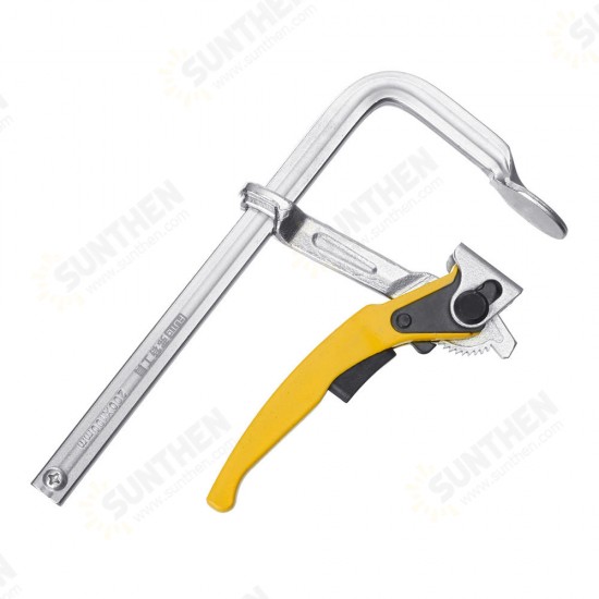 F Type Woodworking Clamp Tools Ratchet Wood Clip Carpentry Gadgets Adjustable DIY Clamp F Type Woodworking Clamp Tools Ratchet Wood Clip Carpentry Gadgets Adjustable DIY Clamp