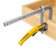 F Type Woodworking Clamp Tools Ratchet Wood Clip Carpentry Gadgets Adjustable DIY Clamp F Type Woodworking Clamp Tools Ratchet Wood Clip Carpentry Gadgets Adjustable DIY Clamp