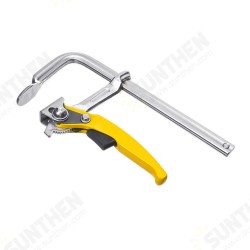F Type Woodworking Clamp Tools Ratchet Wood Clip Carpentry Gadgets Adjustable DIY Clamp