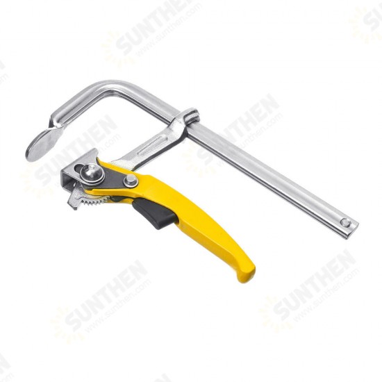 F Type Woodworking Clamp Tools Ratchet Wood Clip Carpentry Gadgets Adjustable DIY Clamp F Type Woodworking Clamp Tools Ratchet Wood Clip Carpentry Gadgets Adjustable DIY Clamp