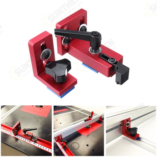 Fixed T-Slot Miter Track Stopper 30/45 Manual Woodworking DIY Tools Fixed T-Slot Miter Track Stopper 30/45 Manual Woodworking DIY Tools