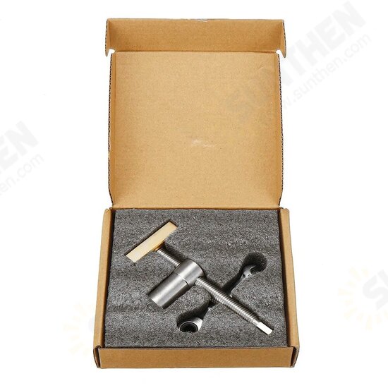 19MM Brass Stainless Steel Woodworking Adjustable Holder With Quick Clamping Tenon Stop For Desktop Woodbench Fixed Locking Accessories Tools 19MM Brass Stainless Steel Woodworking Adjustable Holder With Quick Clamping Tenon Stop For Desktop Woodbench Fixed Locking Accessories Tools