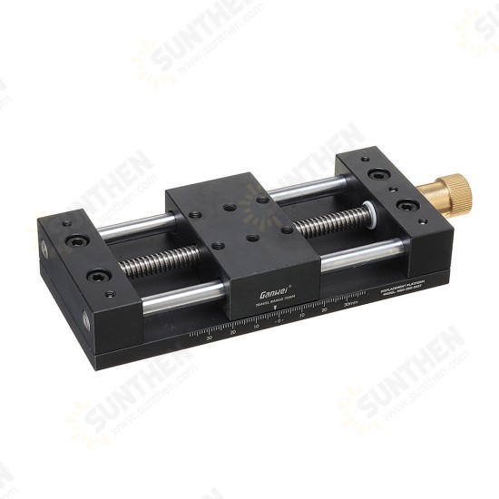 Single-axis Manual Translation Stage Adjustable Manual Displacement Platform One-dimensional X-axis Table Platform Stroke Woodworking Tools Single-axis Manual Translation Stage Adjustable Manual Displacement Platform One-dimensional X-axis Table Platform Stroke Woodworking Tools