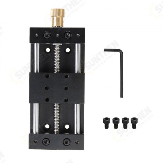 Single-axis Manual Translation Stage Adjustable Manual Displacement Platform One-dimensional X-axis Table Platform Stroke Woodworking Tools Single-axis Manual Translation Stage Adjustable Manual Displacement Platform One-dimensional X-axis Table Platform Stroke Woodworking Tools