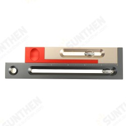 100mm/4Inch Table Saw Slot Adjuster Mortise and Tenon Tool Woodworking Movable Measuring Block 100mm/4Inch Table Saw Slot Adjuster Mortise and Tenon Tool Woodworking Movable Measuring Block