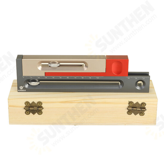 100mm/4Inch Table Saw Slot Adjuster Mortise and Tenon Tool Woodworking Movable Measuring Block 100mm/4Inch Table Saw Slot Adjuster Mortise and Tenon Tool Woodworking Movable Measuring Block