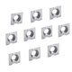 10PCS Carbide Insert Cutter for Edge Corner Plane