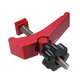 2 Pcs Red Quick Acting Hold Down Clamp Aluminum Alloy T-Slot T-Track Clamp Set Woodworking Tool for Woodworking Table 2 Pcs Red Quick Acting Hold Down Clamp Aluminum Alloy T-Slot T-Track Clamp Set Woodworking Tool for Woodworking Table