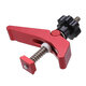 2 Pcs Red Quick Acting Hold Down Clamp Aluminum Alloy T-Slot T-Track Clamp Set Woodworking Tool for Woodworking Table 2 Pcs Red Quick Acting Hold Down Clamp Aluminum Alloy T-Slot T-Track Clamp Set Woodworking Tool for Woodworking Table