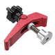 2 Pcs Red Quick Acting Hold Down Clamp Aluminum Alloy T-Slot T-Track Clamp Set Woodworking Tool for Woodworking Table 2 Pcs Red Quick Acting Hold Down Clamp Aluminum Alloy T-Slot T-Track Clamp Set Woodworking Tool for Woodworking Table
