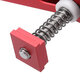 2 Pcs Red Quick Acting Hold Down Clamp Aluminum Alloy T-Slot T-Track Clamp Set Woodworking Tool for Woodworking Table 2 Pcs Red Quick Acting Hold Down Clamp Aluminum Alloy T-Slot T-Track Clamp Set Woodworking Tool for Woodworking Table