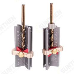 3 In 1 Multifunction Measuring Drill Depth Gauge Drill Stop Measure and Drill Point Angle Gauge Grinding Gage Table Saw Height Gauge Woodworking Tool