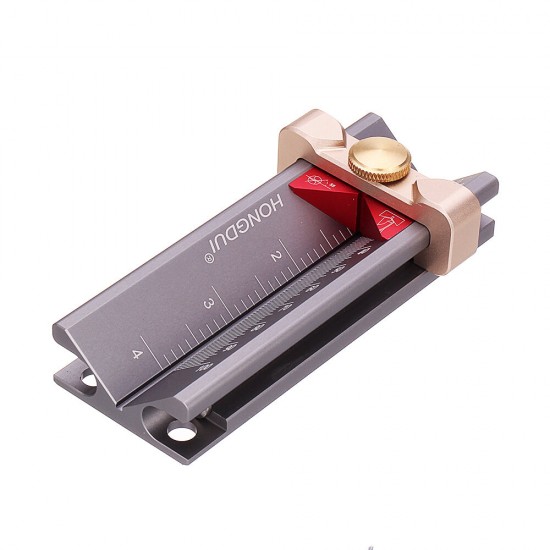 3 In 1 Multifunction Measuring Drill Depth Gauge Drill Stop Measure and Drill Point Angle Gauge Grinding Gage Table Saw Height Gauge Woodworking Tool
