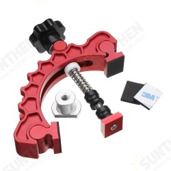 Aluminum Alloy Knuckle Clamp Adjustable Press Plate T-Track Clamp Quick Acting Hold Down Clamp Precision Woodworking Tool