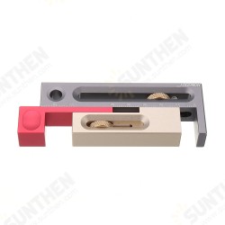 Table Saw Slot Adjuster Mortise and Tenon Tool Woodworking Movable Measuring Block Table Saw Slot Adjuster Mortise and Tenon Tool Woodworking Movable Measuring Block