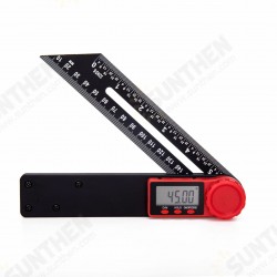 Multifunctional Digital Angle Finder T-Bevel Gauge Level Ruler Woodworking Angle Ruler Digital Caliper Multifunctional Digital Angle Finder T-Bevel Gauge Level Ruler Woodworking Angle Ruler Digital Caliper