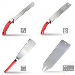 Hand Saw SK5 Saw 3-edge Teeth 65 HRC Wood Cutter For Tenon Wood Bamboo Plastic Cutting Woodworking Tools Hand Saw SK5 Saw 3-edge Teeth 65 HRC Wood Cutter For Tenon Wood Bamboo Plastic Cutting Woodworking Tools