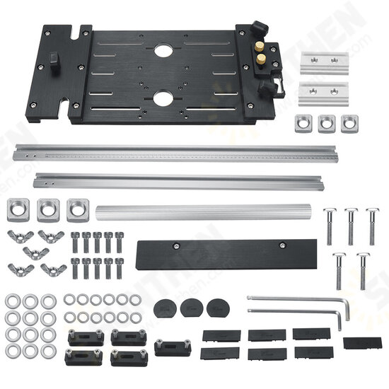 High Quality Electricity Circular Saws Trimmer Marble Machine Accurate Double Sided Guide Woodworking Edge Guide Cutting Board Tools High Quality Electricity Circular Saws Trimmer Marble Machine Accurate Double Sided Guide Woodworking Edge Guide Cutting Board Tools