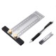 High-precision Scale Ruler T-type Hole Ruler Stainless Woodworking Scribing Mark High-precision Scale Ruler T-type Hole Ruler Stainless Woodworking Scribing Mark