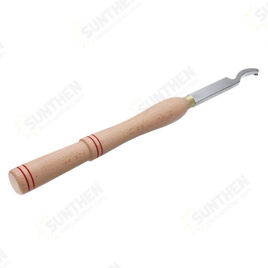Hollower Wood Turning Tool Hollowing Cutting Lathe Tool With Wood Carbide Inserts And Wooden Handle Hollower Wood Turning Tool Hollowing Cutting Lathe Tool With Wood Carbide Inserts And Wooden Handle