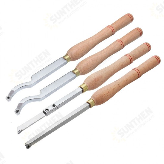 Hollower Wood Turning Tool Hollowing Cutting Lathe Tool With Wood Carbide Inserts And Wooden Handle Hollower Wood Turning Tool Hollowing Cutting Lathe Tool With Wood Carbide Inserts And Wooden Handle