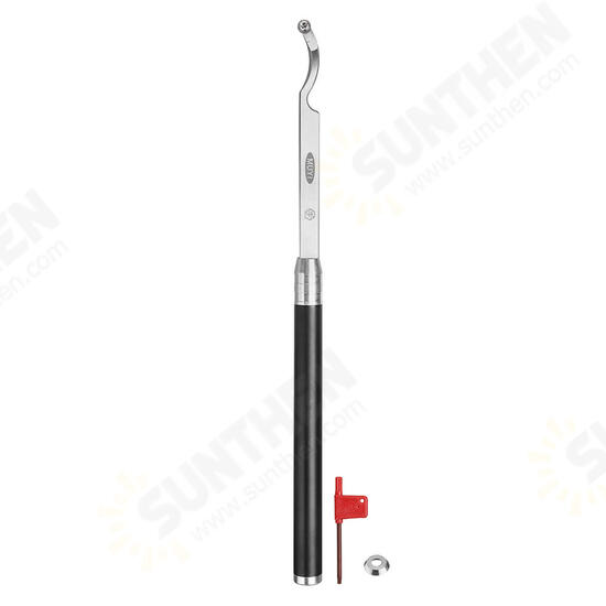 Hollower Wood Turning Tool Hook Style with Wood Carbide Inserts and Alumumin Alloy Handle Hollower Wood Turning Tool Hook Style with Wood Carbide Inserts and Alumumin Alloy Handle