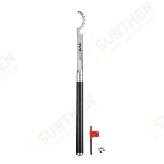 Hollower Wood Turning Tool Hook Style with Wood Carbide Inserts and Alumumin Alloy Handle Hollower Wood Turning Tool Hook Style with Wood Carbide Inserts and Alumumin Alloy Handle