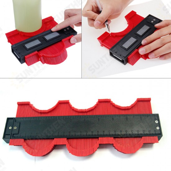 Irregular Contour Profile Gauge Tiling Laminate Tiles Edge Shaping Wood Measure Ruler Woodworking Tools Irregular Contour Profile Gauge Tiling Laminate Tiles Edge Shaping Wood Measure Ruler Woodworking Tools