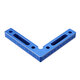 L-Shaped Right Angle 90 Degree Woodworking Positioning Clamping Auxiliary Jig Machinist Square MM Inch Scale Carpenter Protractor L-Shaped Right Angle 90 Degree Woodworking Positioning Clamping Auxiliary Jig Machinist Square MM Inch Scale Carpenter Protractor