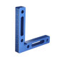 L-Shaped Right Angle 90 Degree Woodworking Positioning Clamping Auxiliary Jig Machinist Square MM Inch Scale Carpenter Protractor L-Shaped Right Angle 90 Degree Woodworking Positioning Clamping Auxiliary Jig Machinist Square MM Inch Scale Carpenter Protractor
