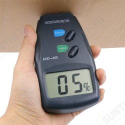 MD-4G 4 Pins Digital LCD Wood Moisture Humidity Meter Analyzer Hygrometer Timber Damp Detector Tester Range 5% - 40% MD-4G 4 Pins Digital LCD Wood Moisture Humidity Meter Analyzer Hygrometer Timber Damp Detector Tester Range 5% - 40%