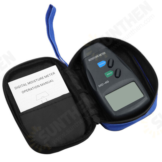 MD-4G 4 Pins Digital LCD Wood Moisture Humidity Meter Analyzer Hygrometer Timber Damp Detector Tester Range 5% - 40% MD-4G 4 Pins Digital LCD Wood Moisture Humidity Meter Analyzer Hygrometer Timber Damp Detector Tester Range 5% - 40%