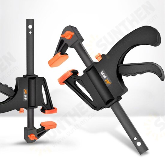 Fast Woodworking Clamp Jigsaw Clamp F Clamp Two-Way Fixed F Clamp Woodworking Fast Clamp Fast Woodworking Clamp Jigsaw Clamp F Clamp Two-Way Fixed F Clamp Woodworking Fast Clamp