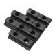 10pcs M8 T Slot Nuts Set Black Oxide Finish T-slots Nut For T Track