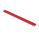 600mm Red Aluminum Alloy T-track Woodworking 45x12.8mm T-slot Miter Track